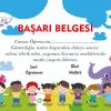 başarılı öğrenci belgesi